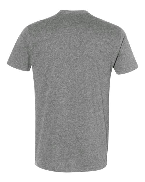 Next Level 6410, Unisex Sueded Tee, Dark Heather Grey