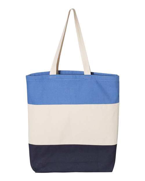 11L Tri-Color Tote -  - 6845 - Toronto Screen Printing- Color
