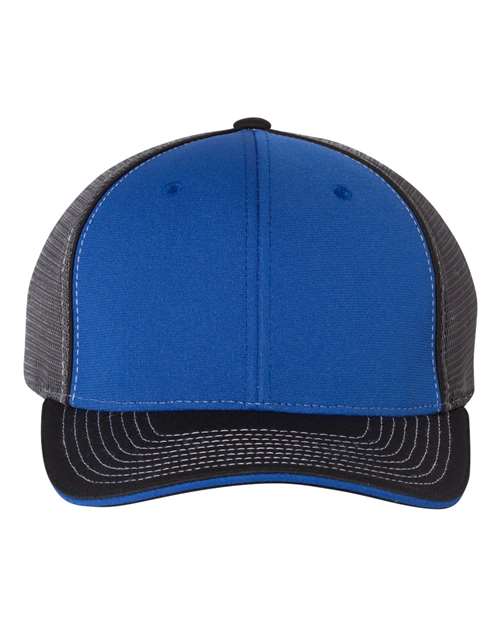 Pulse Sportmesh R-Flex Cap - - 6461 Royal Charcoal Black Tri L XL 172 90395 Adult Athletics Best Selling Brands Closeout Company Store Hats Company Store Headwear Company Store Style Guide Fitness and Wellness Fitted Go To Fashion Hats Headwear Mens & Unisex Mesh Mesh Back Mid Profiles Moisture-Management Performance Polyester Pre-Curved Visor Richardson School & Team Six-Panel Structured Truckers Value Fashion