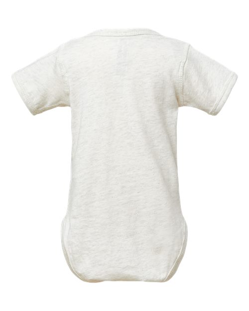 Rabbit Skins 4424, Infant Fine Jersey Bodysuit, Natural Heather