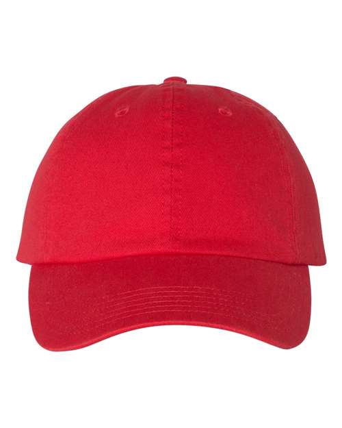 Washed-Twill Dad Hat - - 7202 Bright Red Scarlet Adjustable 55095 Adjustable Adult Champion Closeout Company Culture CS4000 Dad Caps Festival Season Fitness and Wellness Go To Fashion Hats Headwear Premium Fashion Relaxed Retail Brands School & Team Six-Panel Slightly Curved Summer Style Guide 2023