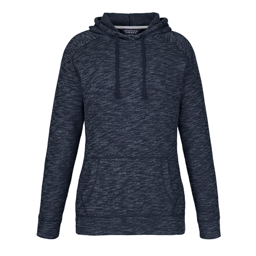 L00741 - Anaheim - Ladies Pullover Hooded Sweatshirt Navy Heather 741 eco-friendly Ladies Muskoka Trail sustainable Women