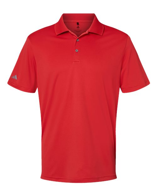 Adidas A230, Men's Performance Polo, Collegiate Red
