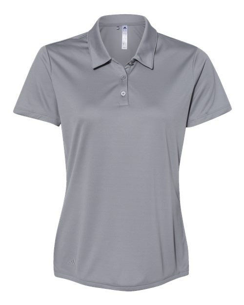 Adidas A231, Women's Performance Polo, Grey Three