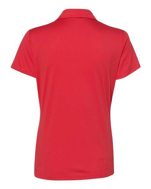 Adidas A231, Women's Performance Polo, Collegiate Red