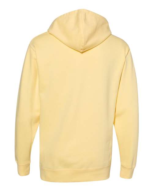 Independent Trading Co. SS4500, Unisex Midweight Hooded Sweatshirt, Light Yellow