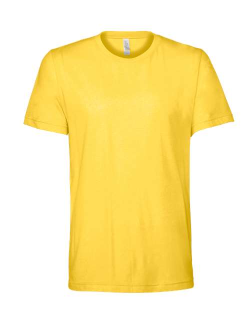 BELLA + CANVAS 3001CVC, Cvc Jersey Tee, Heather Yellow