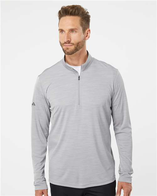 Men's Lightweight Mélange Quarter-Zip Pullover -  - 7680 - Toronto Screen Printing- Color