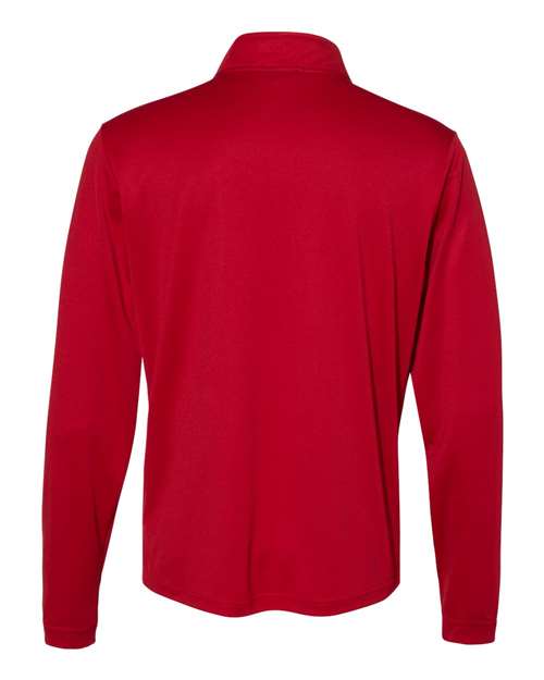Adidas A401, Men's Ultimate365 Lightweight Quarter-zip Pullover, Power Red