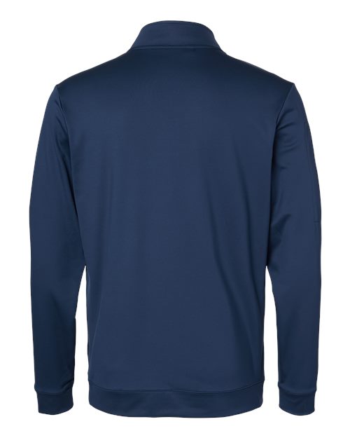 Adidas A295, Men's Textured Quarter-zip Pullover, Collegiate Navy
