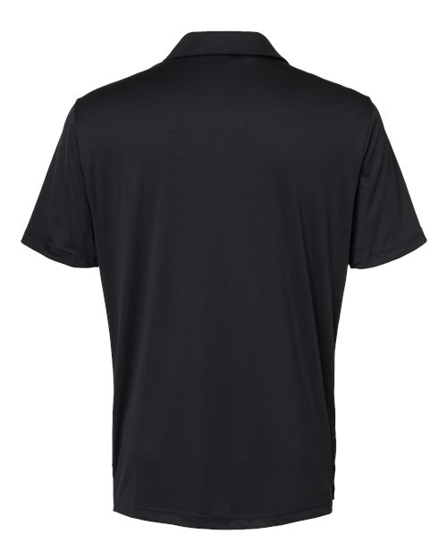 Adidas A324, Men's 3-stripes Chest Polo, Black/ White