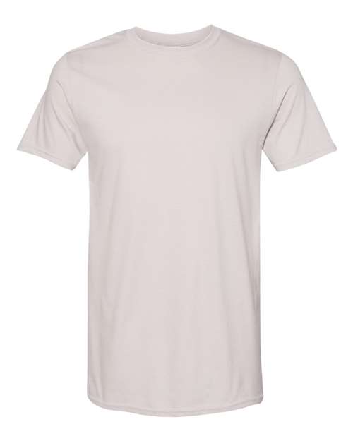 Softstyle Ring-Spun T-Shirt | Comfortable | Unisex - 64000 Ice Grey casual comfortable cotton everyday wear Polyester printable ring-spun softstyle t-shirt T-Shirts - Core unisex
