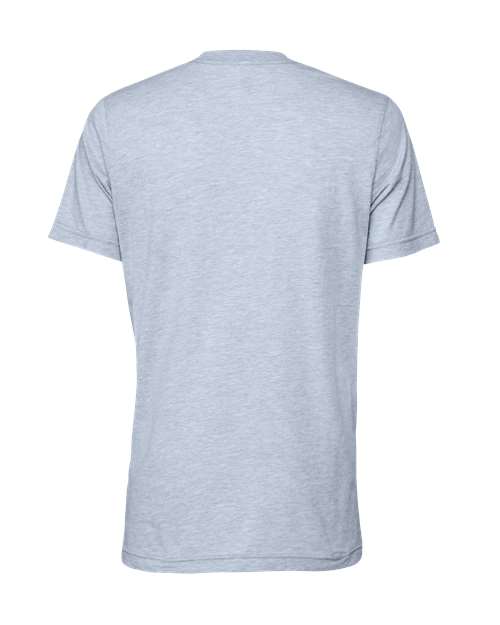 BELLA + CANVAS 3001CVC, Cvc Jersey Tee, Heather Prism Blue