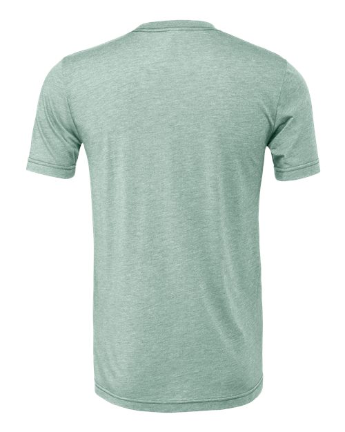 BELLA + CANVAS 3001CVC, Cvc Jersey Tee, Heather Prism Dusty Blue