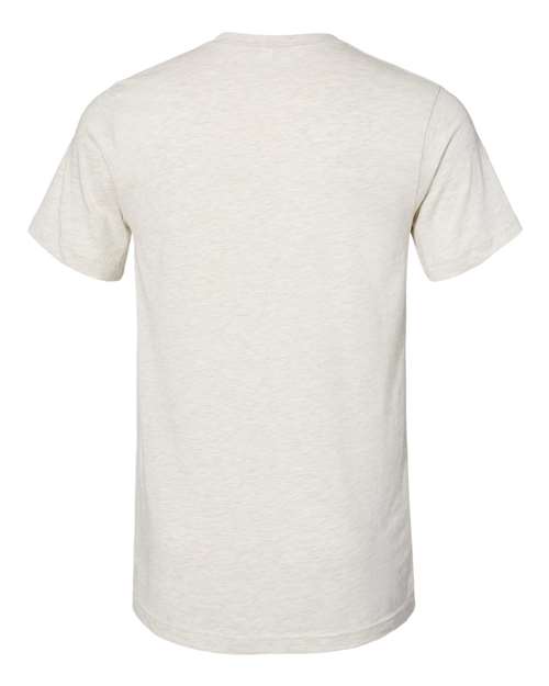 BELLA + CANVAS 3001CVC, Cvc Jersey Tee, Heather Prism Natural
