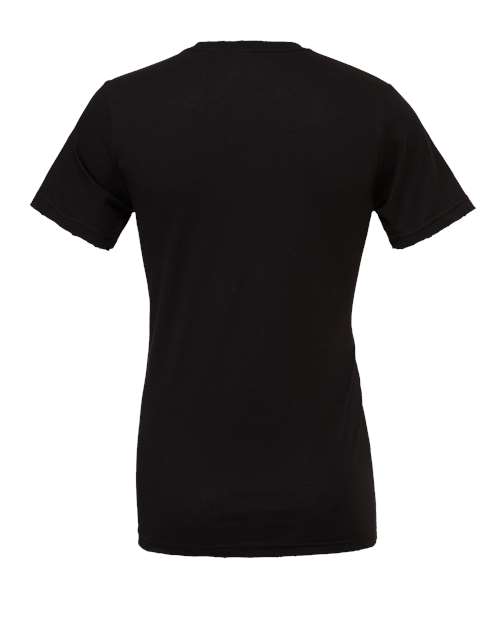 BELLA + CANVAS 3001CVC, Cvc Jersey Tee, Solid Black Blend