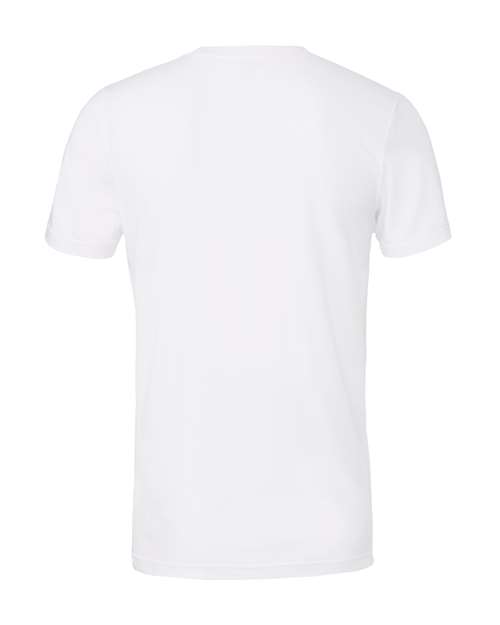 BELLA + CANVAS 3001CVC, Cvc Jersey Tee, Solid White Blend