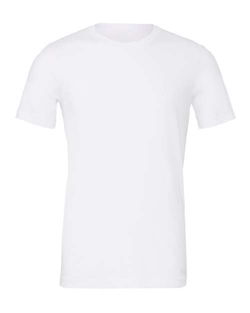 BELLA + CANVAS 3001CVC, Cvc Jersey Tee, Solid White Blend