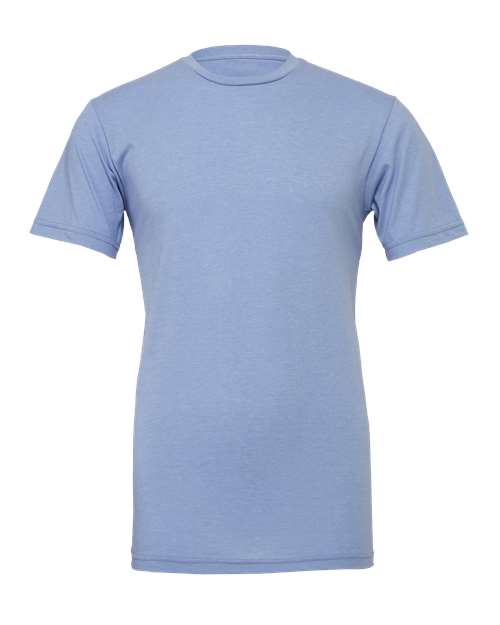 BELLA + CANVAS 3001CVC, Cvc Jersey Tee, Heather Blue