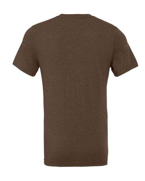 BELLA + CANVAS 3001CVC, Cvc Jersey Tee, Heather Brown