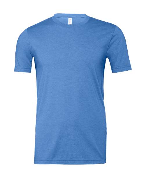 BELLA + CANVAS 3001CVC, Cvc Jersey Tee, Heather Columbia Blue