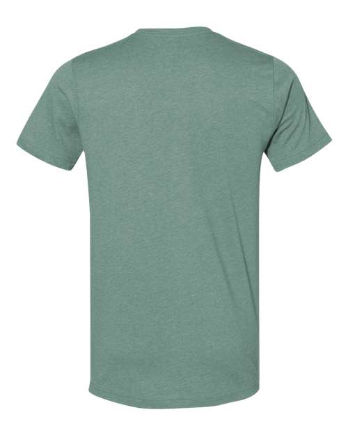 BELLA + CANVAS 3001CVC, Cvc Jersey Tee, Heather Dusty Blue