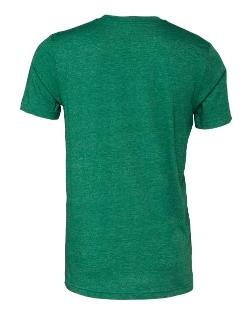 BELLA + CANVAS 3001CVC, Cvc Jersey Tee, Heather Grass Green