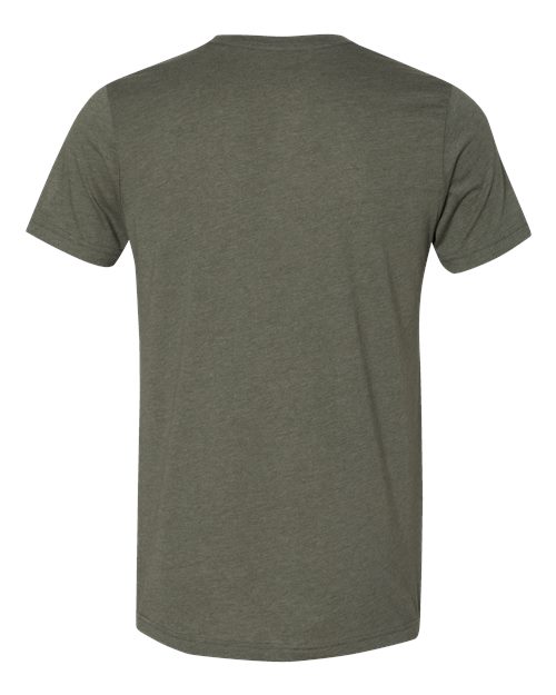 BELLA + CANVAS 3001CVC, Cvc Jersey Tee, Heather Military Green