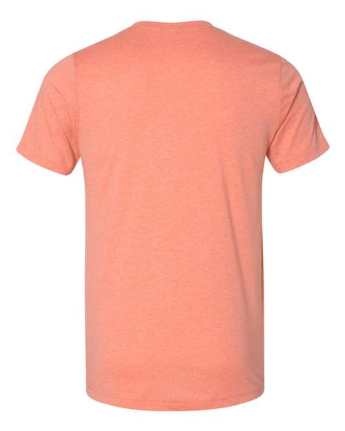 BELLA + CANVAS 3001CVC, Cvc Jersey Tee, Heather Sunset
