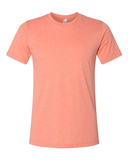 BELLA + CANVAS 3001CVC, Cvc Jersey Tee, Heather Sunset