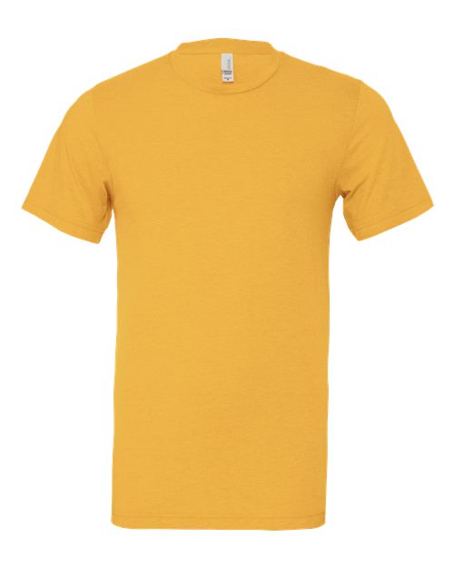 BELLA + CANVAS 3001CVC, Cvc Jersey Tee, Heather Yellow Gold