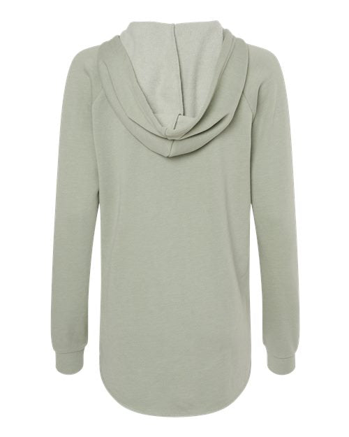 Independent Trading Co. PRM2500, Women’s Lightweight California Wave Wash Hooded Sweatshirt, Sage