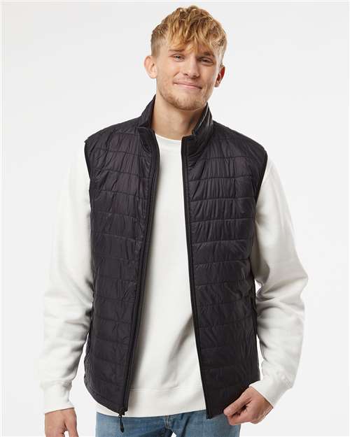 Men's Puffer Vest -  - 7791 - Toronto Screen Printing- Color