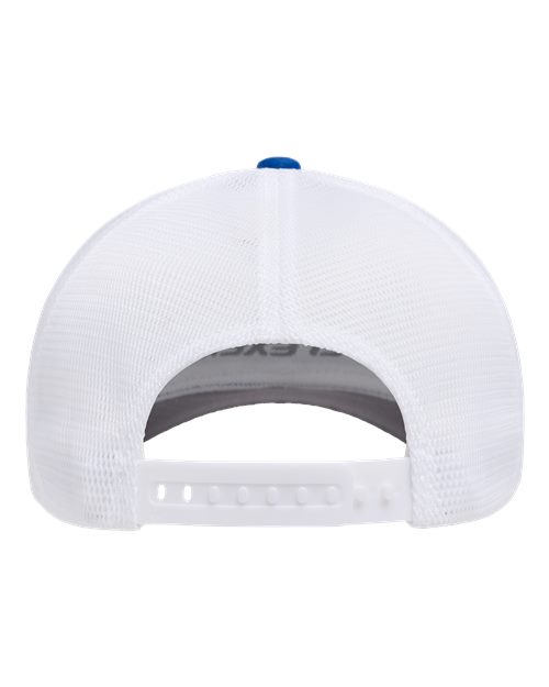 Flexfit 110M, 110 Mesh-back Cap, Royal/ White