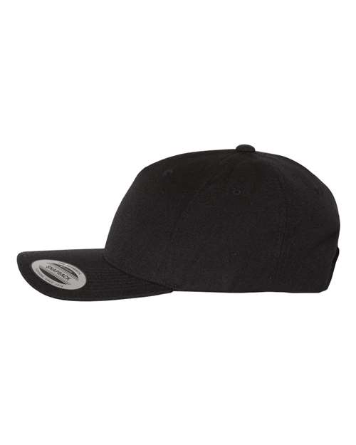 YP Classics 5789M Premium Five-Panel Curved Bill Snapback Cap