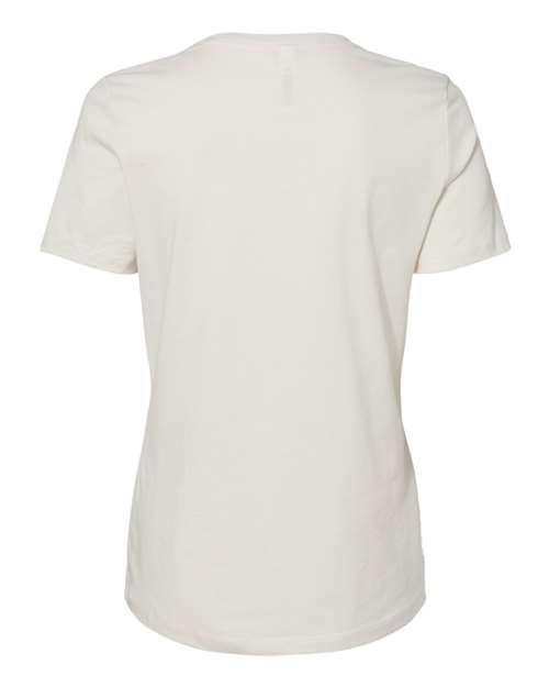 BELLA + CANVAS 6400, Women’s Relaxed Jersey Tee, Vintage White