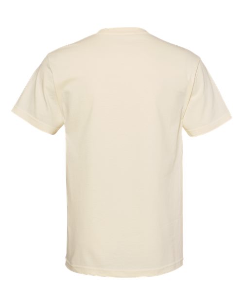 American Apparel 1301, Unisex Heavyweight Cotton Tee, Cream