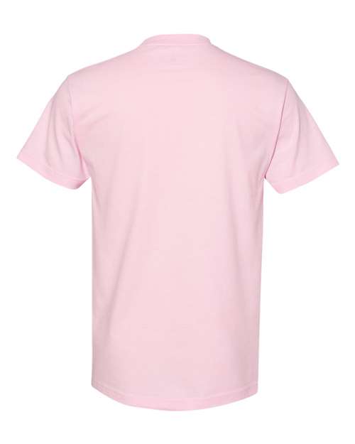American Apparel 1301, Unisex Heavyweight Cotton Tee, Pink