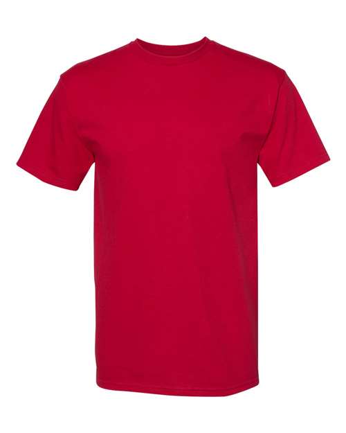 Unisex Midweight Cotton Tee - - 8180 Cardinal 12027 1701 5-5.9 oz Adult American Apparel Cotton Cotton - 100% Cotton - Ringspun Crewneck Fashion T-Shirts Festival Season Go To Fashion Mens & Unisex No Visible Logos Premium Fashion Preshrunk Regular (5-6 oz) S&S Deep Deals Short Sleeves T-Shirts T-Shirts - Premium Tear Away Tops Unisex