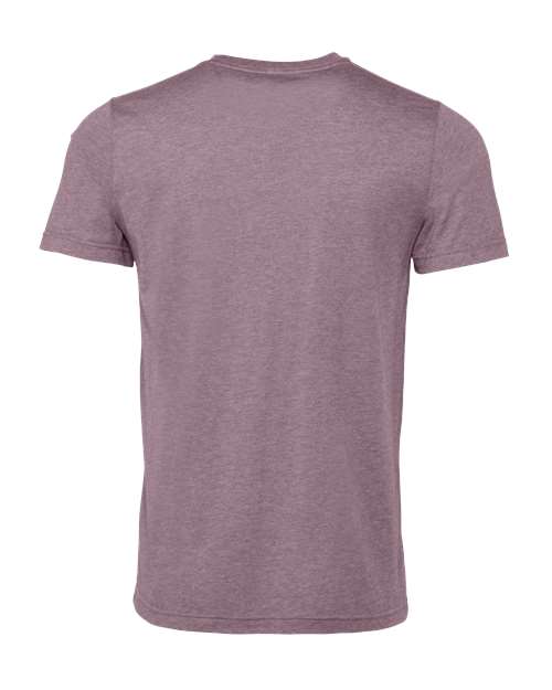 BELLA + CANVAS 3001CVC, Cvc Jersey Tee, Heather Purple