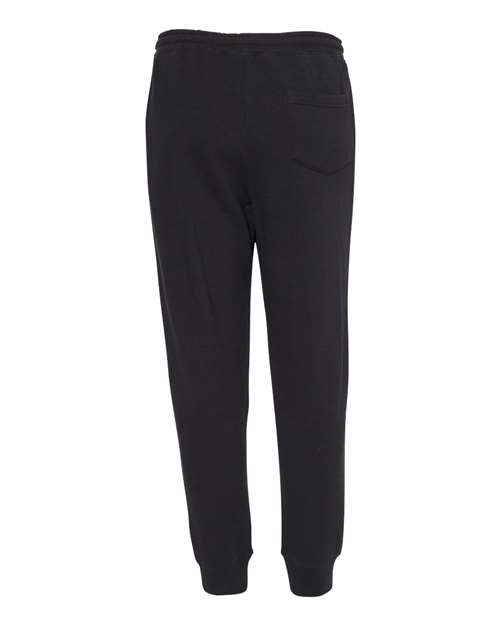 Independent Trading Co. IND20PNT, Men's Midweight Fleece Sweatpants, Black
