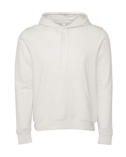 Unisex Sponge Fleece Hoodie Sweatshirt - Vintage White -  - 2768