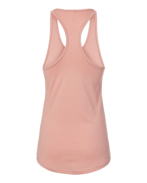 Next Level 1533, Women's Ideal Racerback Tank, Desert Pink