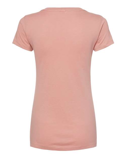 Next Level 1540, Women's Ideal V-neck Tee, Desert Pink