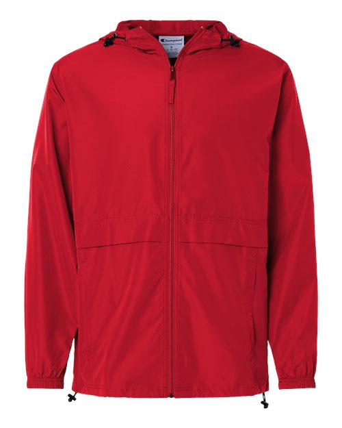 Champion CO125, Unisex Full-zip Anorak Jacket, Scarlet