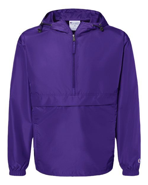 Champion CO200, Unisex Packable Anorak Jacket, Purple