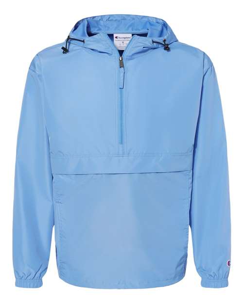 Champion CO200, Unisex Packable Anorak Jacket, Light Blue