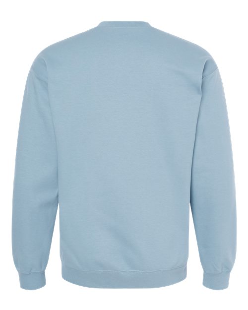 Gildan SF000 Unisex Softstyle® Midweight Crewneck Sweatshirt Cotton Cotton-Poly Blend Crewneck Fleece Midweight Moisture-Wicking Outerwear Polyester Regular Fit Spandex Sport / Athletic Super Heavyweight Sweatshirts & Fleece Tear-Away Label Tops Womens Womens Tops