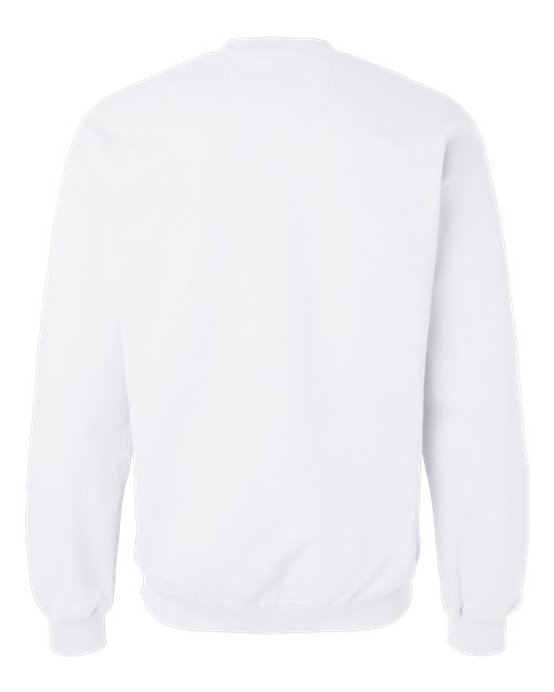Gildan SF000, Unisex Softstyle Midweight Crewneck Sweatshirt, White