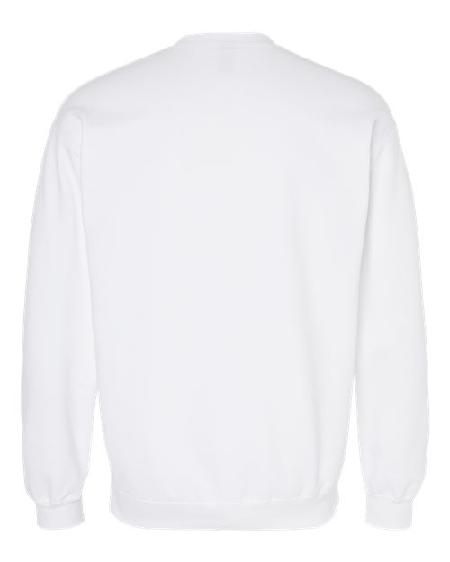 Gildan SF000 Unisex Softstyle® Midweight Crewneck Sweatshirt Cotton Cotton-Poly Blend Crewneck Fleece Midweight Moisture-Wicking Outerwear Polyester Regular Fit Spandex Sport / Athletic Super Heavyweight Sweatshirts & Fleece Tear-Away Label Tops Womens Womens Tops